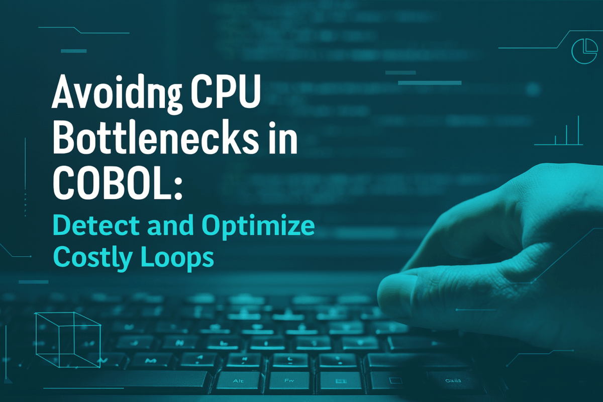 Avoiding CPU Bottlenecks in COBOL