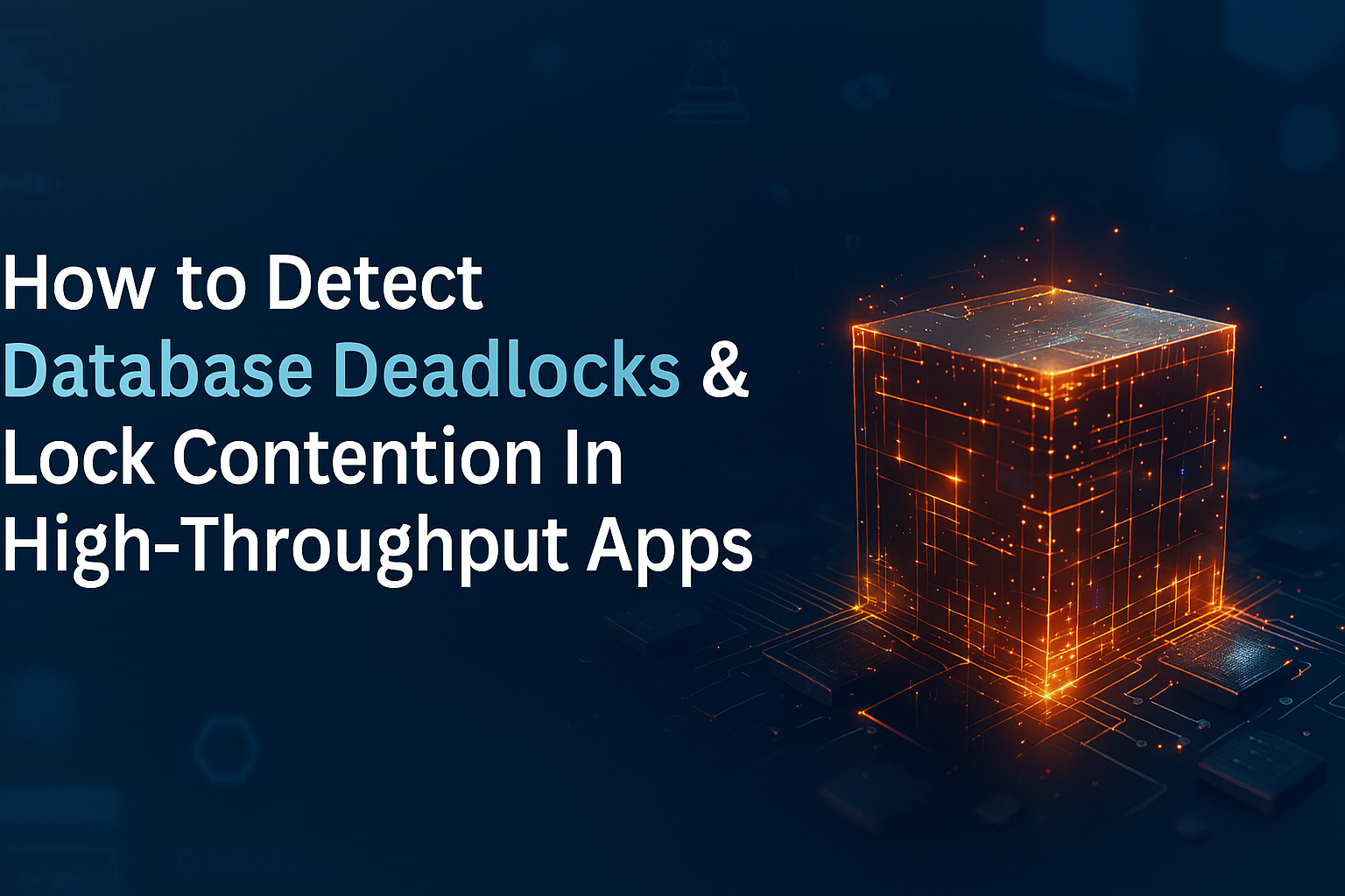 How to Detect Database Deadlocks and Lock Contention in High‑Throughput Apps
